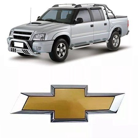 Emblema Da Grade Dianteira S10 / Blazer 2009 a 2011