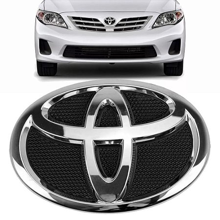 Emblema Da Grade Toyota Corolla 2009 a 2013