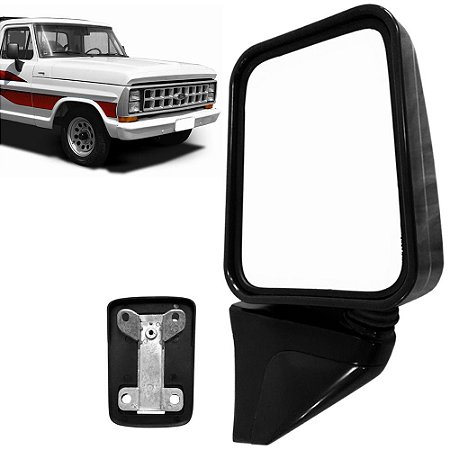 Retrovisor Externo F1000 1983 a 1992 Manual com Suporte