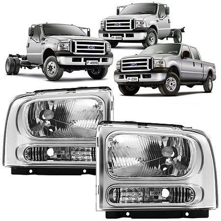 Farol Principal Ford F250 F350 F4000 2006 a 2015