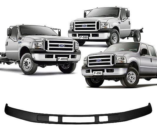 Spoiler Inferior do Parachoque Dianteiro F250 F350 e F4000 2006 a 2015