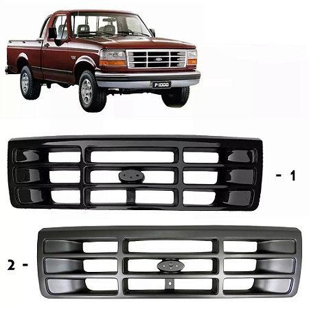 Grade Dianteira Preta ou Cinza F1000 e F4000 1996 a 1998