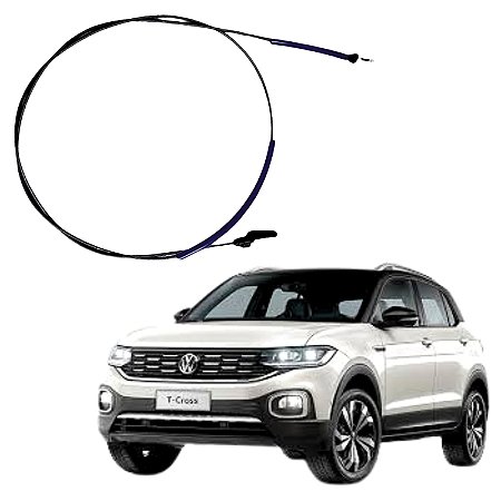 Cabo De Abertura Capô T-Cross 2019 até 2025 Volkswagen