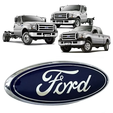 Emblema Da Grade Dianteira F250 F350 e F4000 2006 a 2015