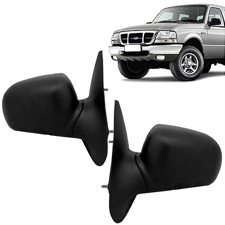 Retrovisor Externo Manual Ford Ranger 1998 a 2003