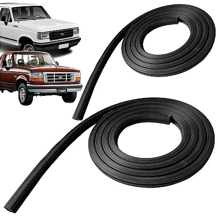 Jogo de Borracha de Vedação da Porta Ford F1000 F4000 1993 a 1998