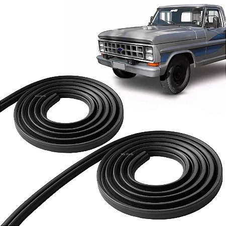 Jogo de Borracha de Vedação da Porta Ford F1000 F4000 1972 a 1992