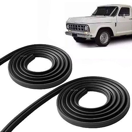 Jogo de Borracha de Vedação da Porta Chevrolet A10 C10 D10 Veraneio ate 1984