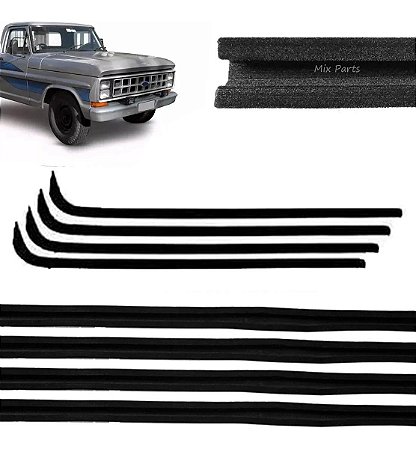 Jogo de Canaleta e Pestana Ford F1000 F4000 F600 1972 A 1992