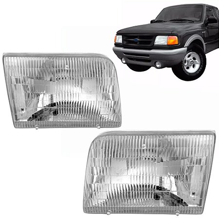 Farol Principal Cristal Ford Ranger 1994 1995 1996 1997
