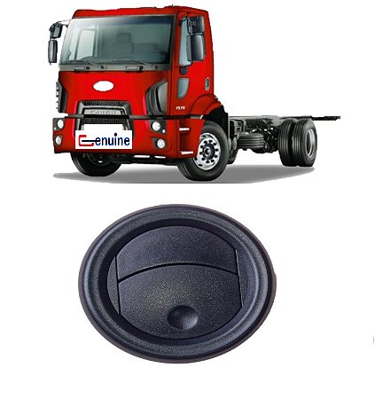 Difusor De Ar Borda Preto Ford Cargo 2012 a 2018