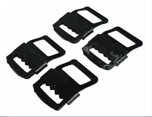 Fivela Metálica para Capota Jeep Militar / REO / Toyota / Engesa - 10 Unidades