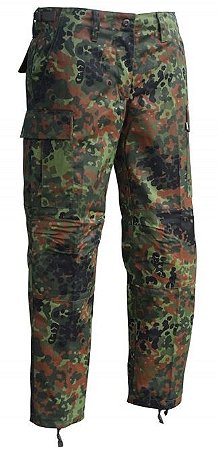 Calça (Feldhose) Flecktarn Exército Alemão Original Militar