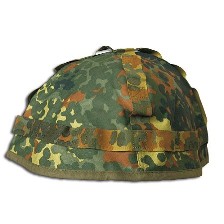 Capa de Capacete Flecktarn Original Exército Alemão Flecktarn/Troppentarn