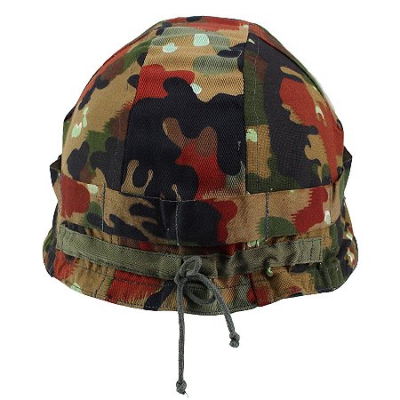 Capa de Capacete Alpenflage (Swiss Camo) Original Exército Suiço