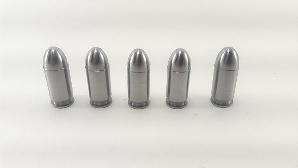Snap Caps Munição de Manejo em Metal para Pistola .380 - 5 unidades
