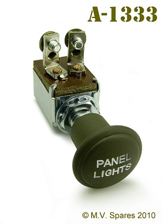 Botão do Painel Panel Lights Jeep MB GPW