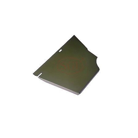 Chapa Inferior Interna do Porta Luvas - Sem Friso - Jeep MB GPW