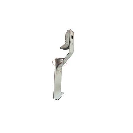 Suporte de Fixação do Porta Rifle ao Quadro do Parabrisa (Esquerdo) - Jeep MB e GPW