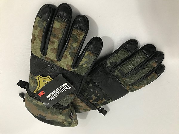 Luva Camuflagem Flecktarn - Exército Alemão (Bundeswehr)