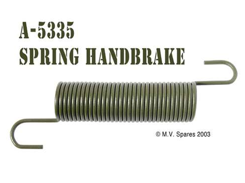 MOLA DE RETORNO DO FREIO DE MAO - SPRING HANDBRAKE - A-5335