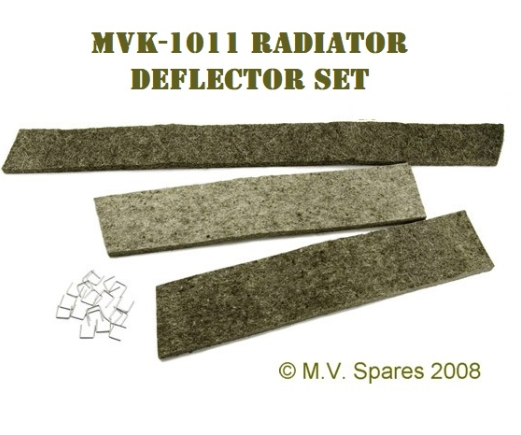 KIT DE FELTRO DEFLETOR DO RADIADOR DO MOTOR FORD GPW - RADIATOR DEFLECTOR KIT - GPW - FELT