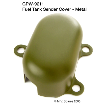 COBERTURA DA BOIA DO MEDIDOR DE COMBUSTIVEL FORD GPW (METAL) - COVER FUEL TANK SENDER METAL TYPE