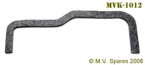 JUNTA EM FELTRO DE VEDACAO DA TAMPA DO PORTA LUVAS FORD GPW - LATCH - GLOVE BOX SEAL SET - GPW