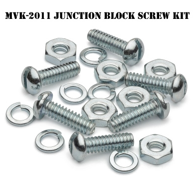 JOGO DE PARAFUSOS DE FIXACAO DA PONTE DE JUNCAO ELETRICA - JUNCTION BLOCK SCREW KIT