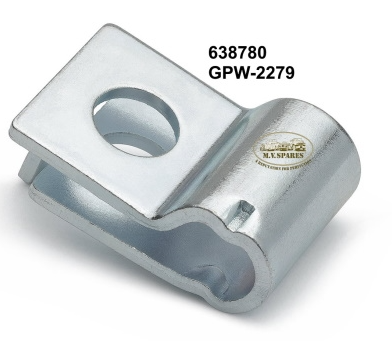 GRAMPO INFERIOR DO CABO DO FREIO DE ESTACIONAMENTO - CLAMP - HANDBRAKE LOWER