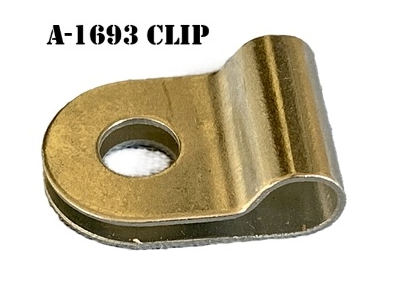 CLIP PARA AFOGADOR, CABO FREIO DE MAO, LINHA DE OLEO, ACELERADOR MANUAL (TIPO REDONDO) - CLIP BOND STRAP (Round)