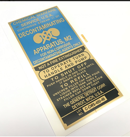 ADESIVO DECONTAMINATING APPARATUS M2