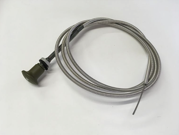 CABO DO ACELERADOR FORD GPW (ZINCO) - CONTROL, CARBURETOR CHOKE ASSY - GPW-9700