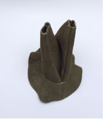 ACABAMENTO EM COURO VERDE OLIVA DA ALAVANCA DE TRANSFERÊNCIA - BOOT, TRANSFER CASE LEVER (OD) - A-3784 / GPW-1101735-A