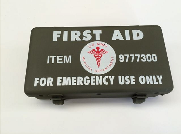 CAIXA DE PRIMEIROS SOCORROS EM METAL (VAZIO) - 9777300