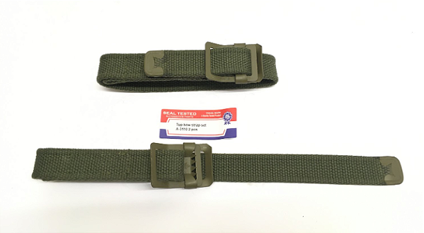 KIT DE CINTAS EM LONA DE ALGODÃO DE AMARRAÇÃO DA ARMAÇÃO DE CAPOTA - TOP BOW STRAP SET -  A-3110 (2 UNIDADES)