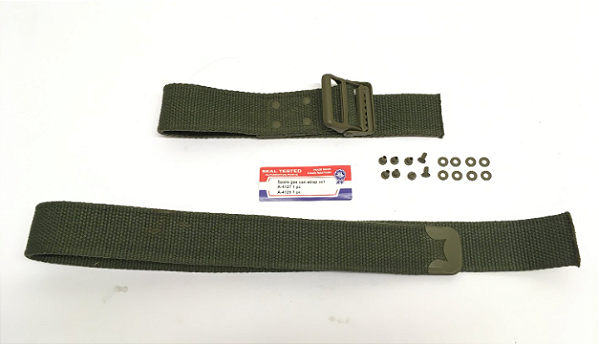 KIT DE CINTAS DE FIXAÇÃO DO GALÃO COMBUSTIVEL - SPARE GAS CAN STRAP SET - A-4127 / A-4128