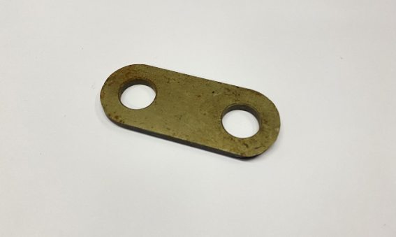 PLACA INFERIOR DE FIXAÇÃO DAS SAPATAS DE FREIO DE SERVIÇO - PLATE, BRAKE SHOW ANCHOR PIN - WO-637901