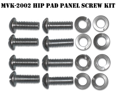KIT DE PARAFUSOS DO CRASH PAD LATERAL - HIP PAD PANEL SCREW SET - MVK-2002