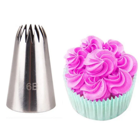 Bico De Confeitar Pitanga 6b Inox Sem Emendas