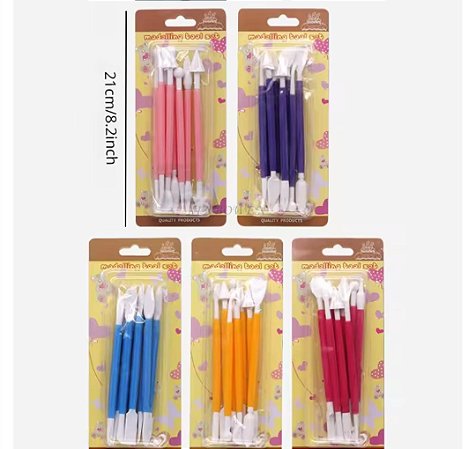 Estecas Profissionais para Modelar Pasta Americana