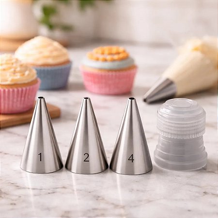 bicos perle numero 1 2 4 com adaptador otimo p/escrever