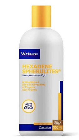 Shampoo Hexadene Spherulites Virbac – 500ml