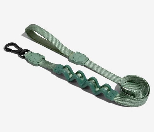 Guia com Amortecedor 2.0 para Cachorros Army Green