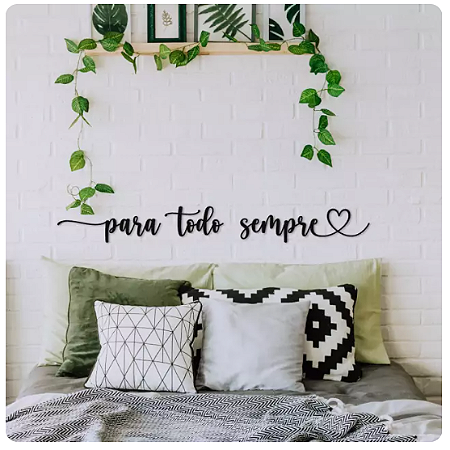 Letreiro Para todo sempre