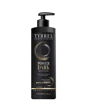 Máscara Matizadora Power Dark Efeito Platinado 500ml Tyrrel