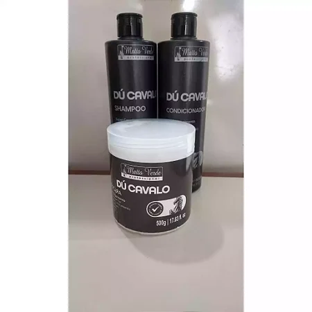 Kit capilar Dú Cavalo Mato Verde profissional 500 ml cada
