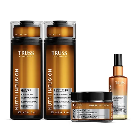 Kit Truss Nutri Infusion Sh+cond 300ml+masc 180g+ Óleo 60ml