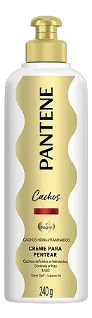 Creme de Pentear Pantene Cachos Hidravitaminados 240g