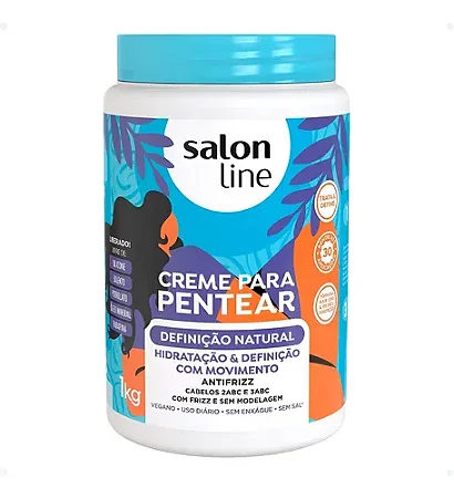 Creme para Pentear Definição Natural Salon Line 1kg